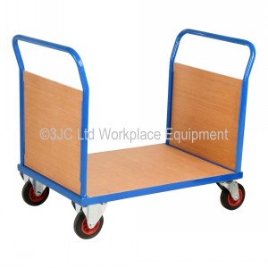 Classic Platform Trolley Timber Sides 500kg Capacity